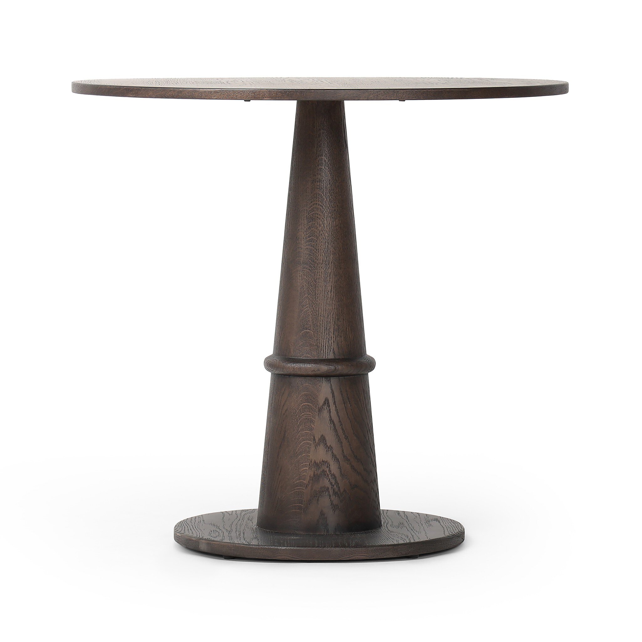 Goetz Bistro Table - Brown Oak Veneer - Image 0