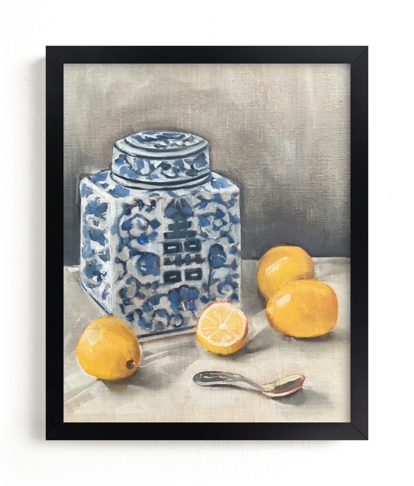 Lemon Chinoiserie Open Edition Fine Art Print - Image 0