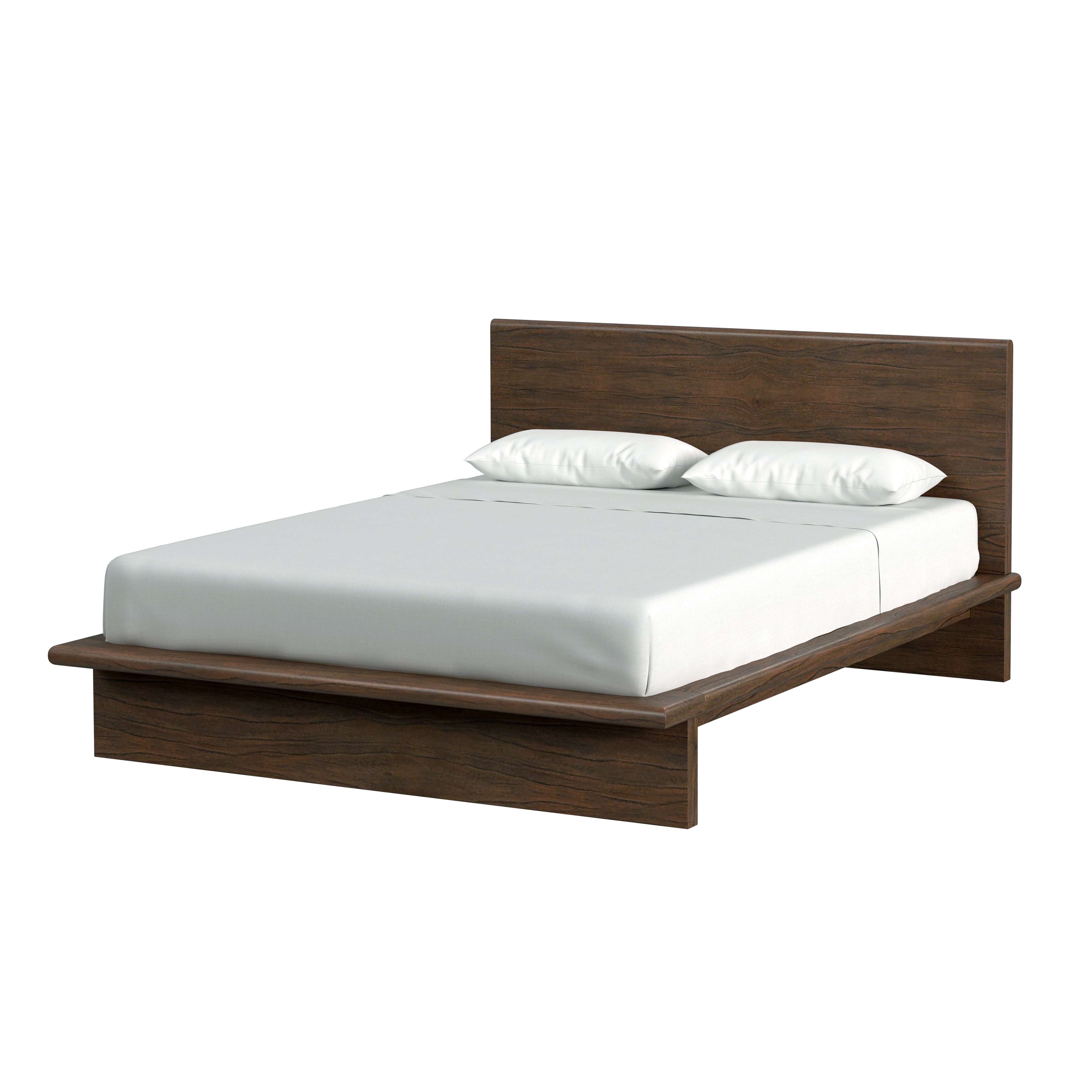 Halmstad Walnut Queen Bed - Image 0