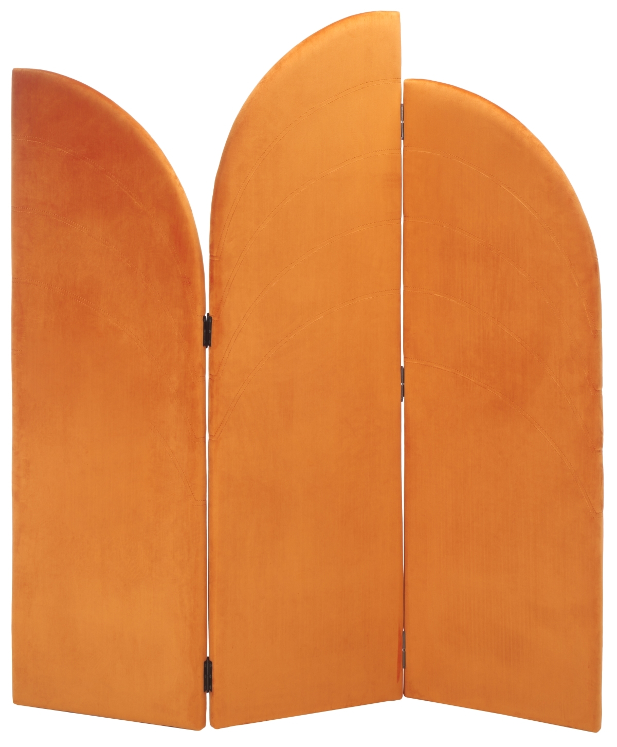 Celestino Tri-Fold Screen - Orange - Safavieh - Image 0