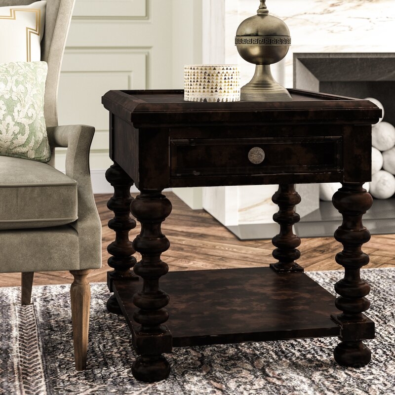Tommy Bahama Home Kingstown Explorer End Table - Image 0