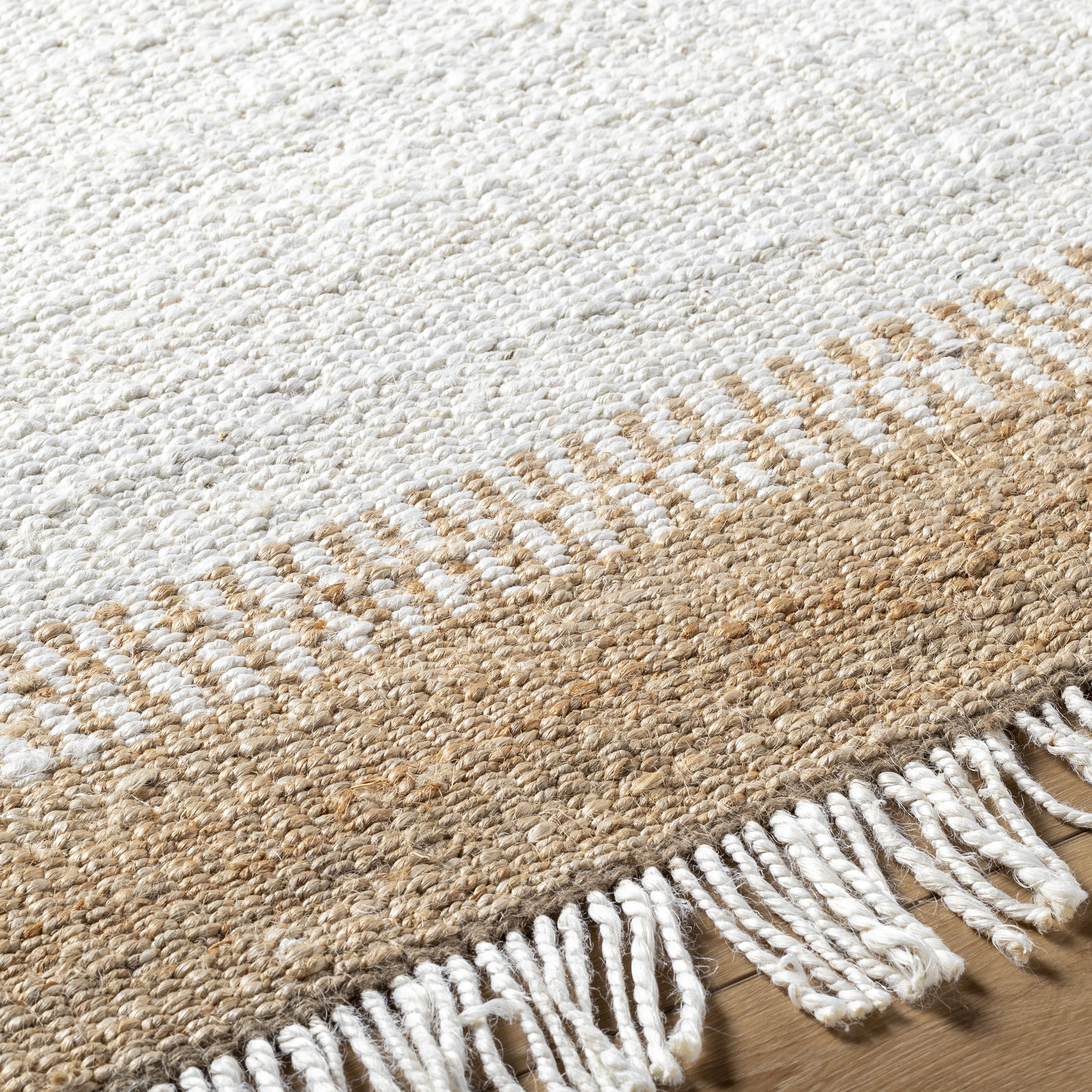 Kamey Beige Indoor 8' x 10' Handmade Rug - Image 3