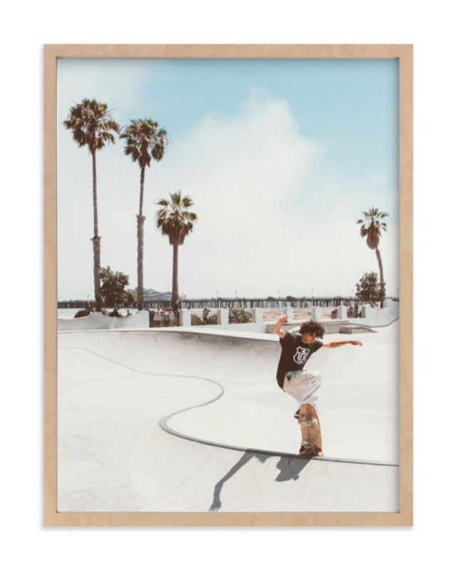 Santa Barbara Skate I Limited Edition Fine Art Print 1 - Image 0