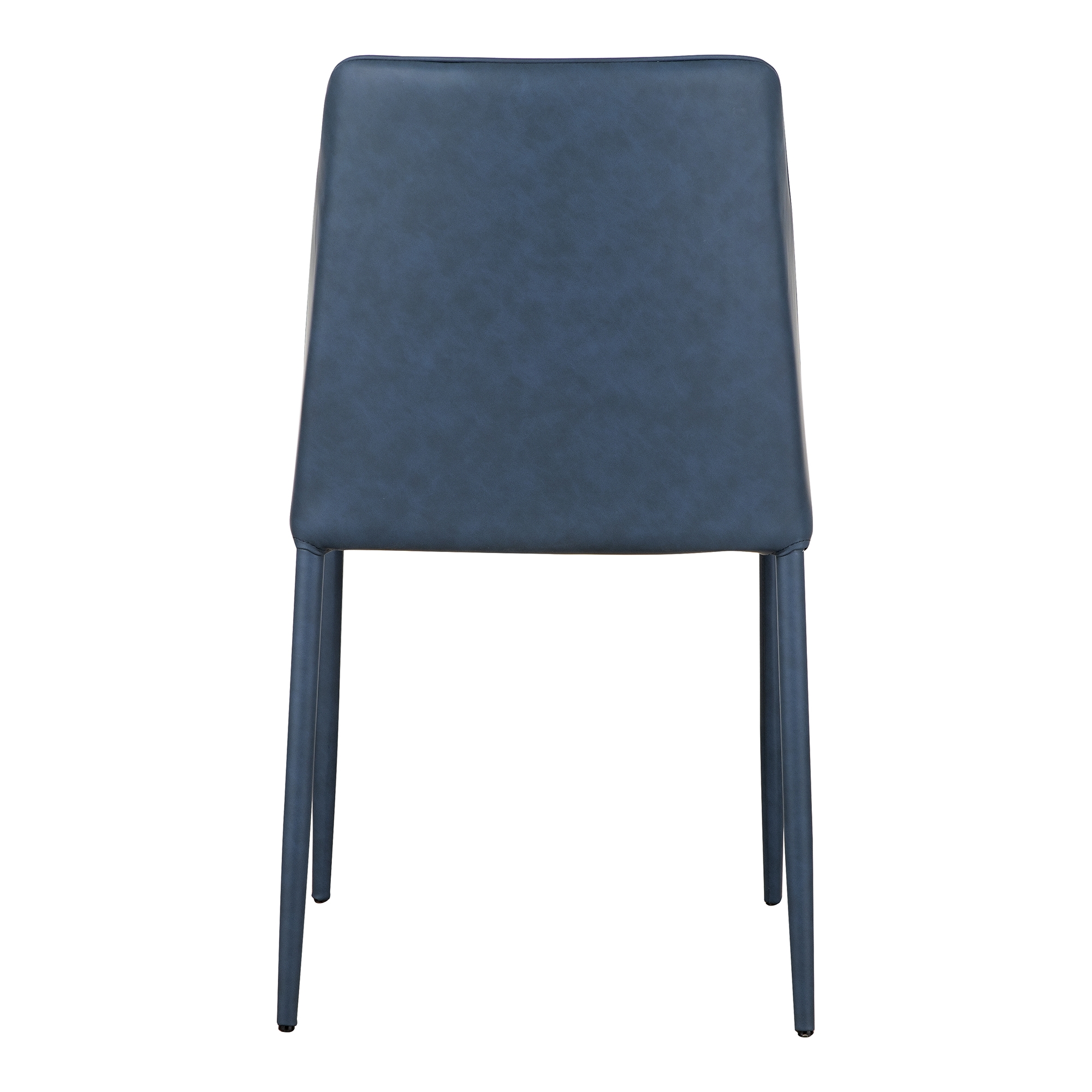 Nora Dining Chair Ocean Cavern Grey Vegan Leather - Set Of Two - Image 3