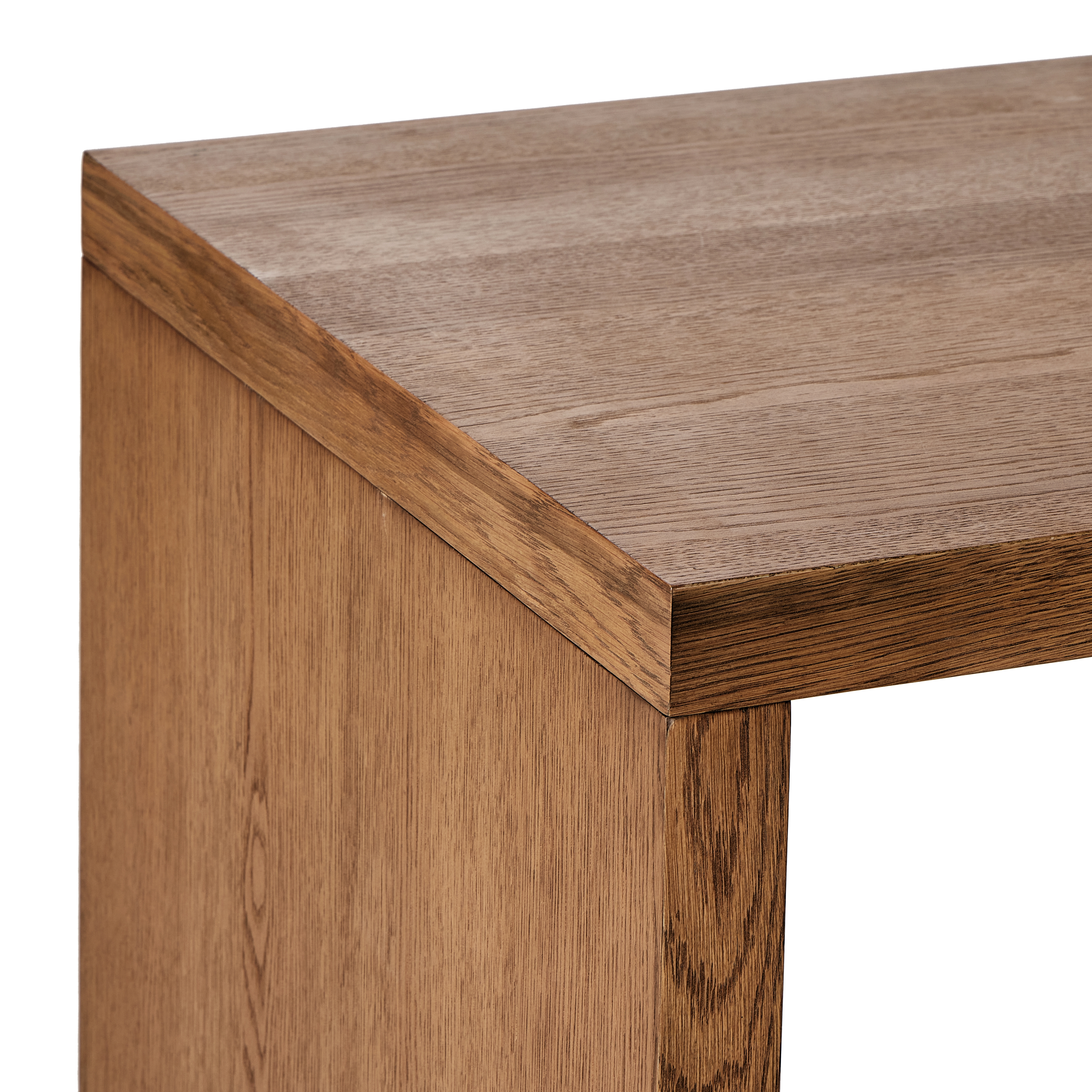 Posada L-Shaped Desk - Amber Oak Veneer - Image 12