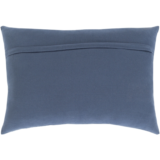 Laurel Lumbar Pillow, 24" x 16", Blue - Image 2