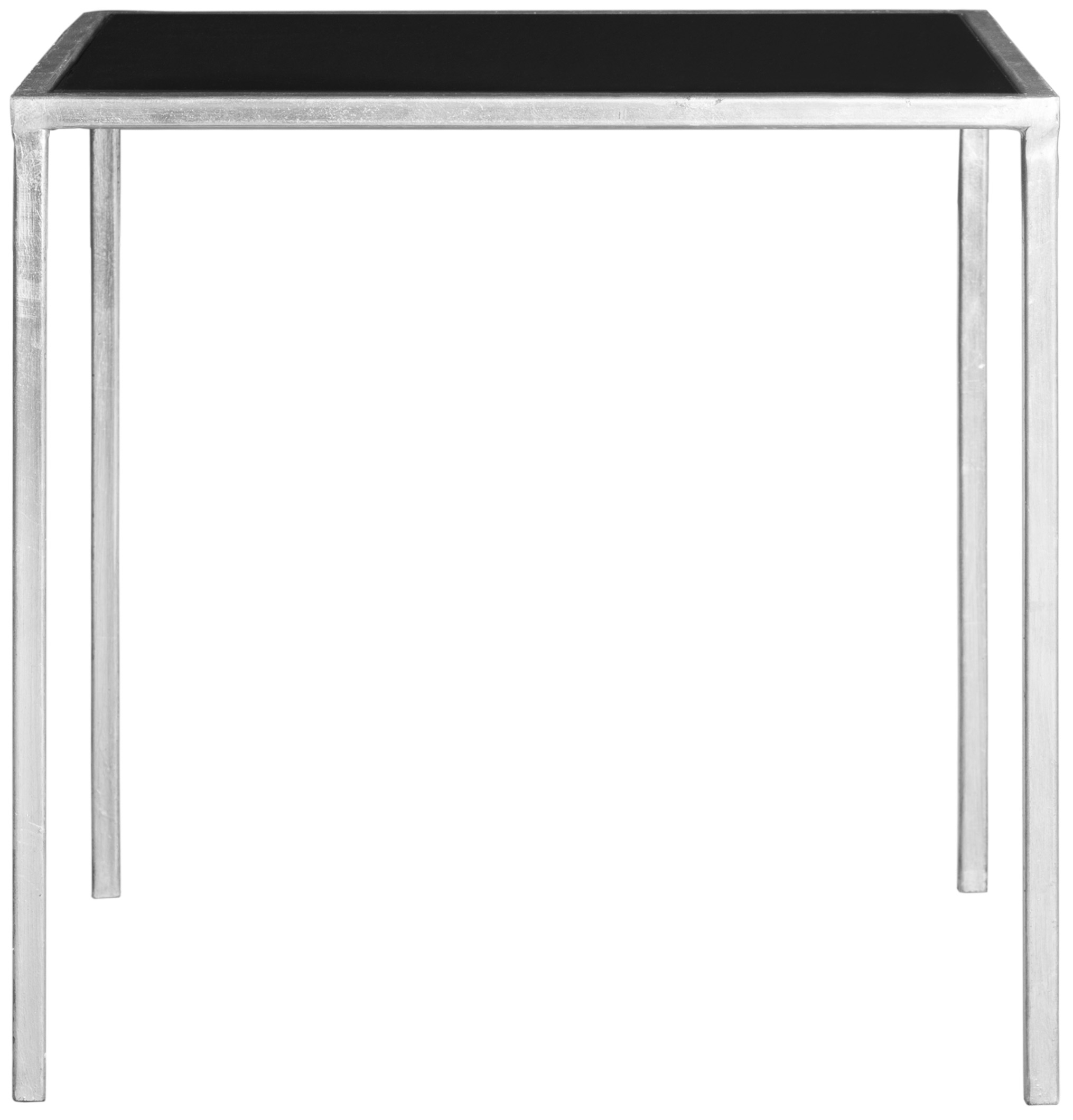 Kiley Accent Table - Silver/Black - Arlo Home - Image 0