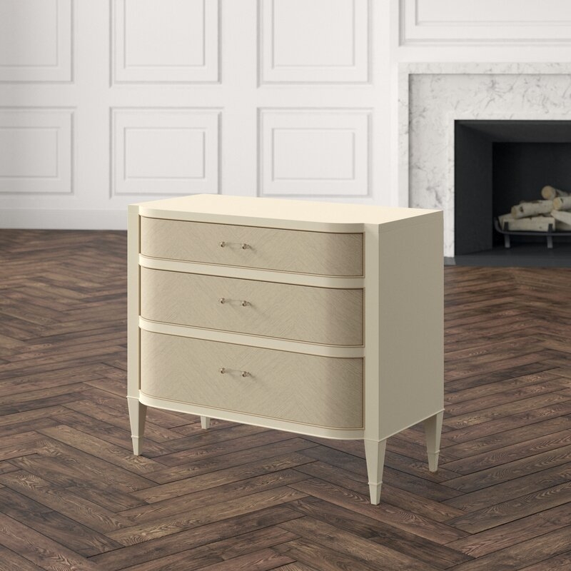 Caracole Classic Dress Code 3 - Drawer Nightstand - Image 0
