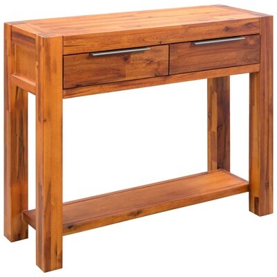 Valrie 33.8" Solid Wood Console Table - Image 0