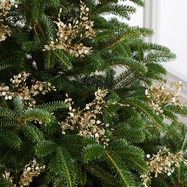 Glass Chip Gold Christmas Tree Pick - Image 0