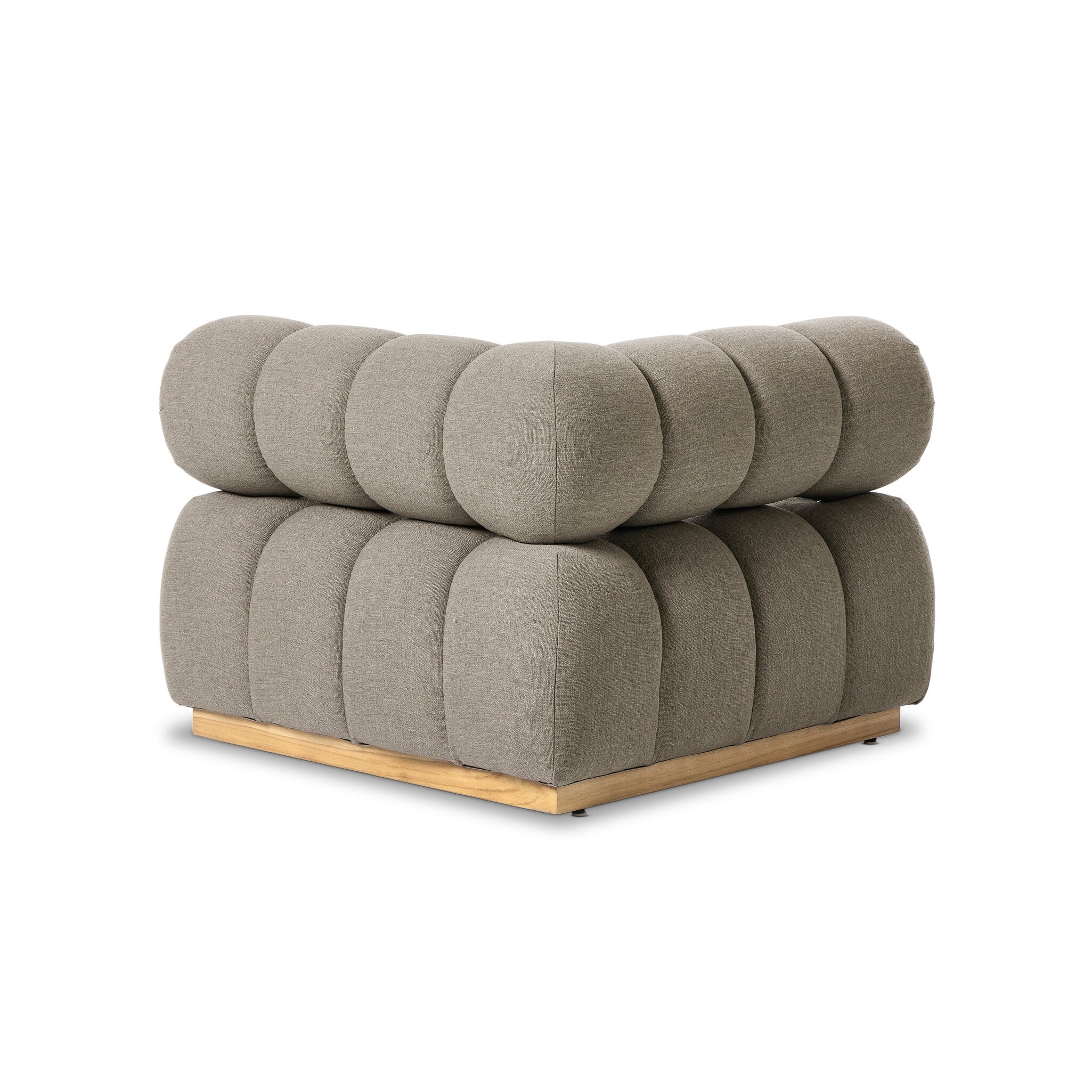Build Your Own: Roma Outdoor Sectional - Alessi Fawn - Image 4