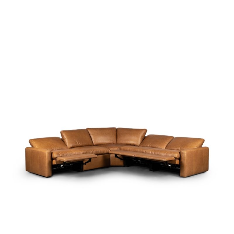 Tillery 5-Piece Antigo Leather Power Recliner Sofa - Image 4