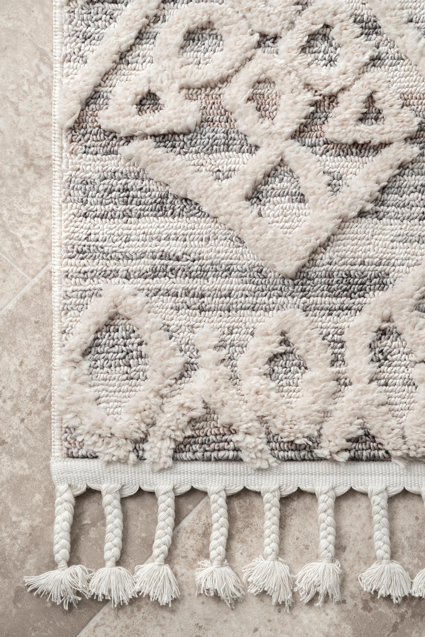 Diamond Shaggy Deja Area Rug - Image 2