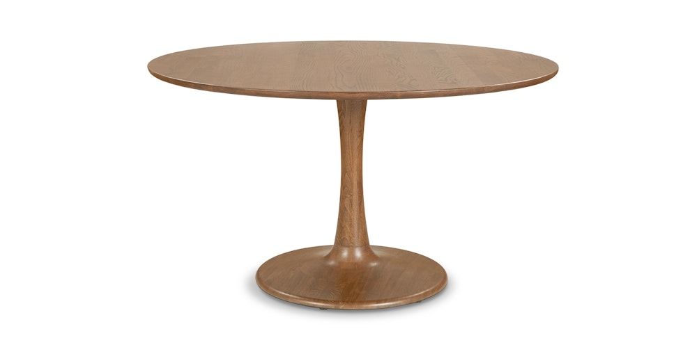 Hendrick 47.25" Dining Table - Smoked Oak - Image 0