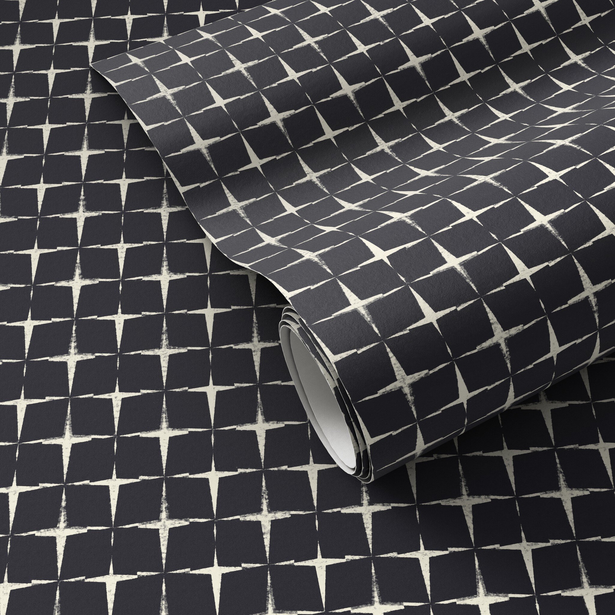 Blocking Wallpaper by Getty Images - Blocking Black I - Image 0