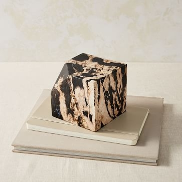 Petrified Wood Cube, Natural - Image 1