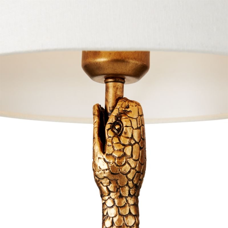 Snake Bronze Table Lamp - Image 5