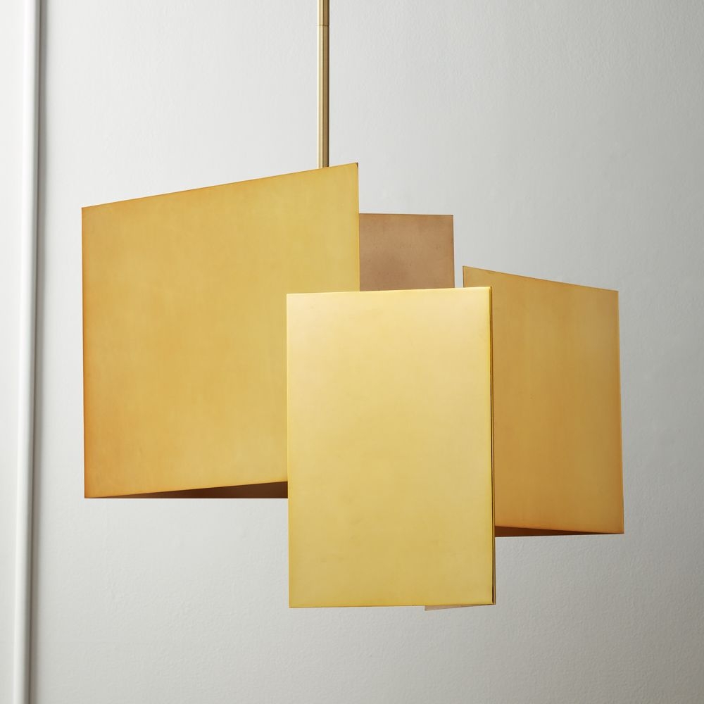 Tectonic Metal Pendant Light - Image 0