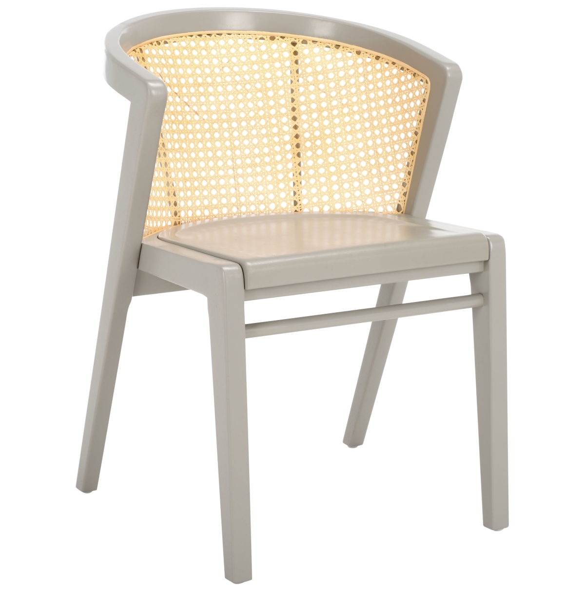 Edan Dining Chair - Grey / Natural - Safavieh - Image 6