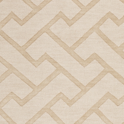 Mystique Beige Indoor 2'6" x 8' Handmade Rug - Image 0