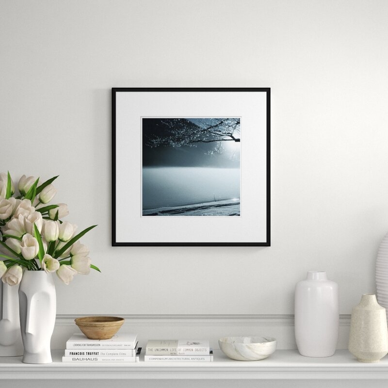 Soicher Marin Deep Blue Landscape' - Picture Frame Photograph on Paper - Image 0