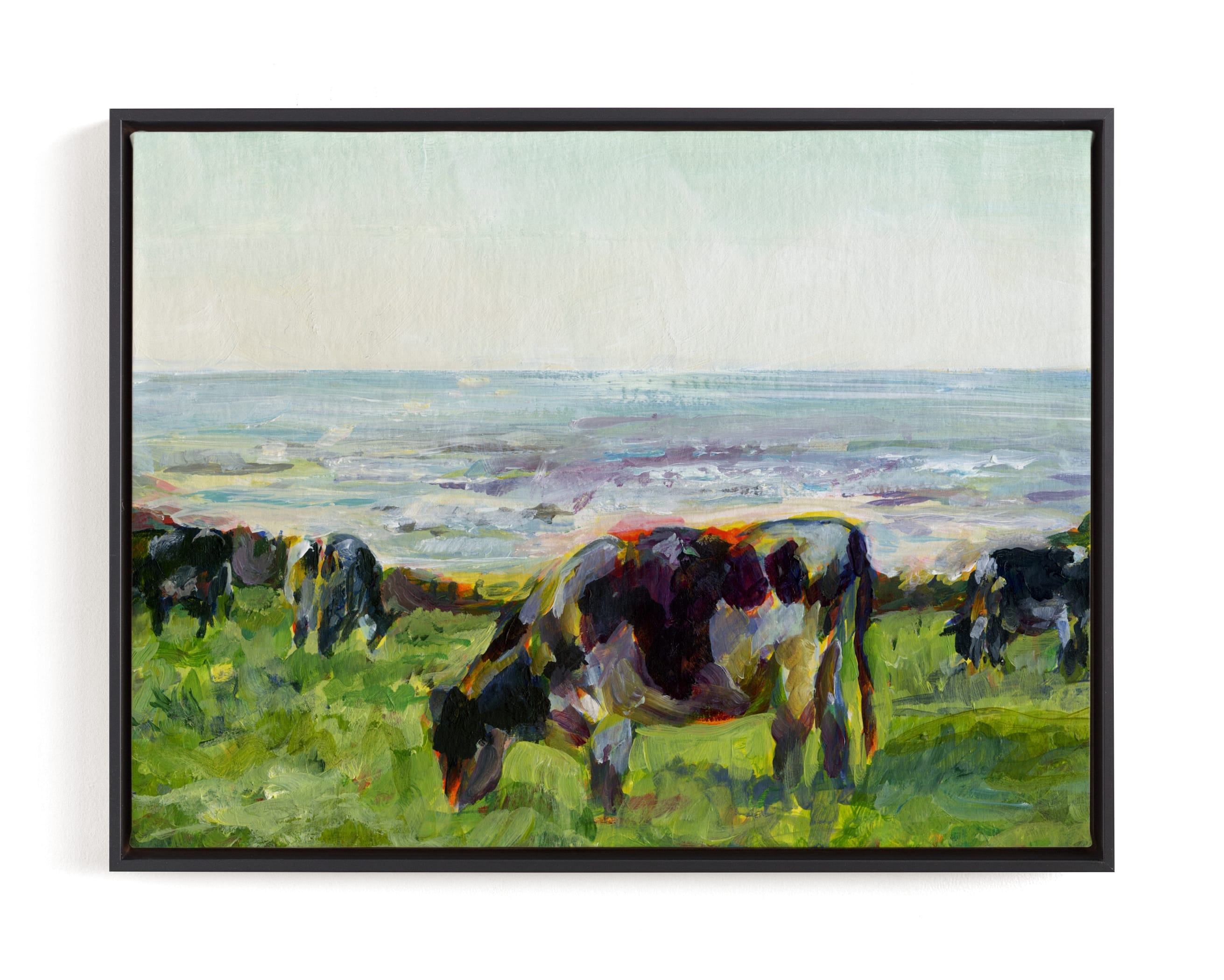 Marin Cows Limited Edition Fine Art Print 1 - Image 0