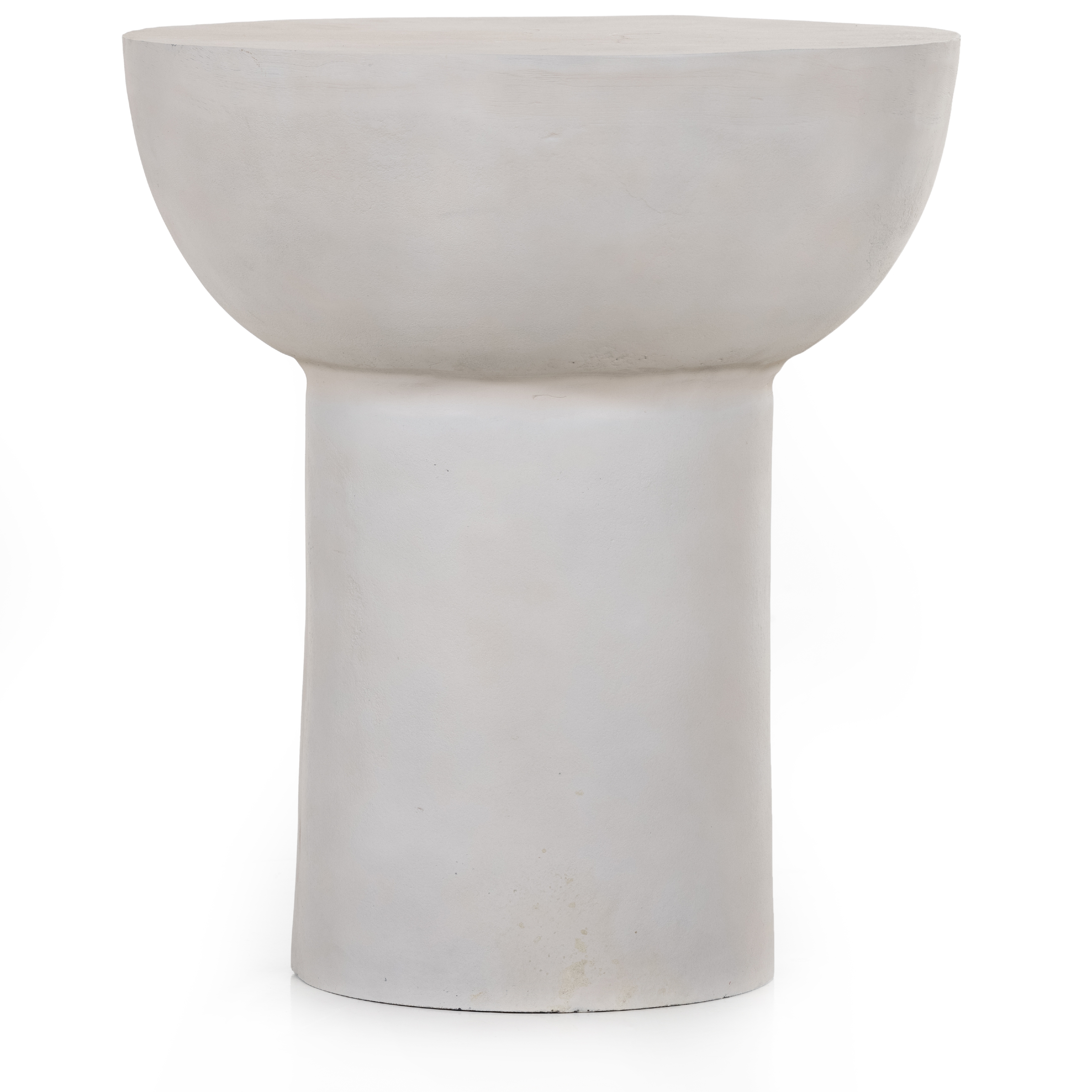 Searcy End Table-Textured Matte White - Image 2