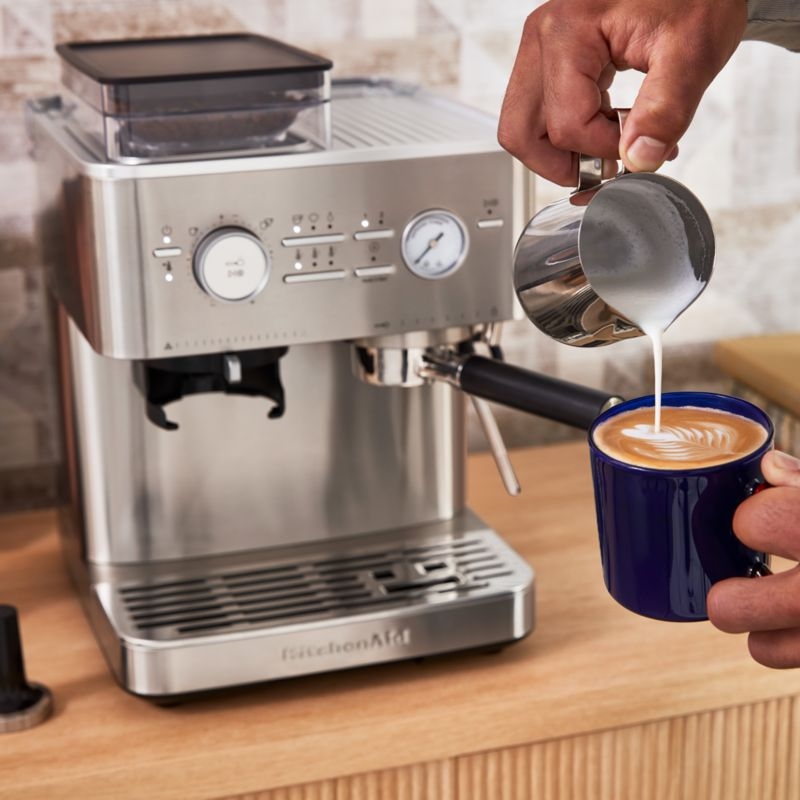 KitchenAid ® Semi-Automatic Espresso Machine in Stainless Steel - Image 2
