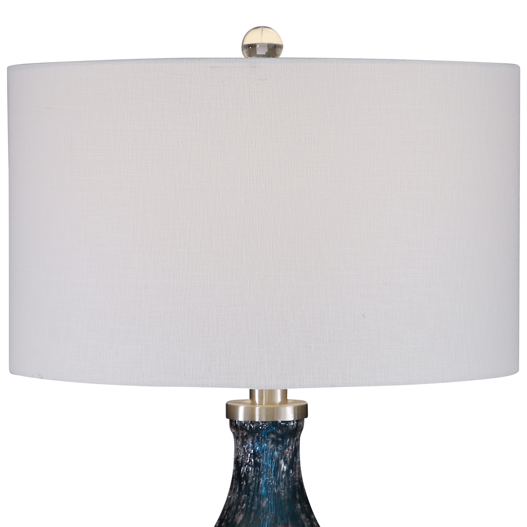 Eline Blue Glass Table Lamp - Image 4