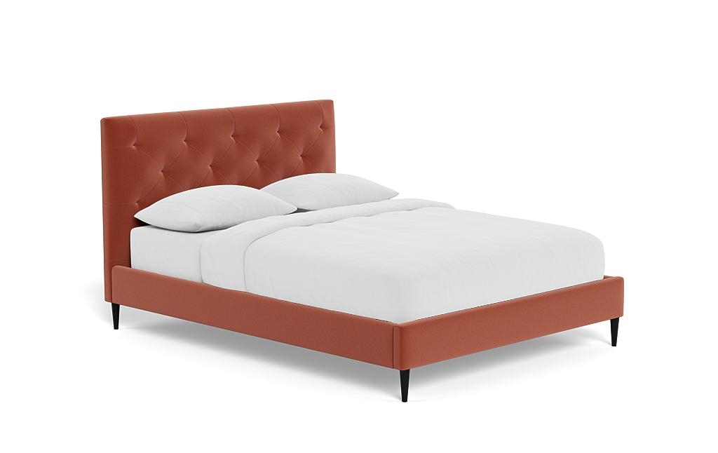 Lowen Upholstered Bed with Tufting Option - Image 1
