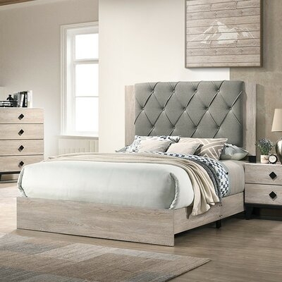 Maxie Tufted Low Profile Standard Bed - Image 0