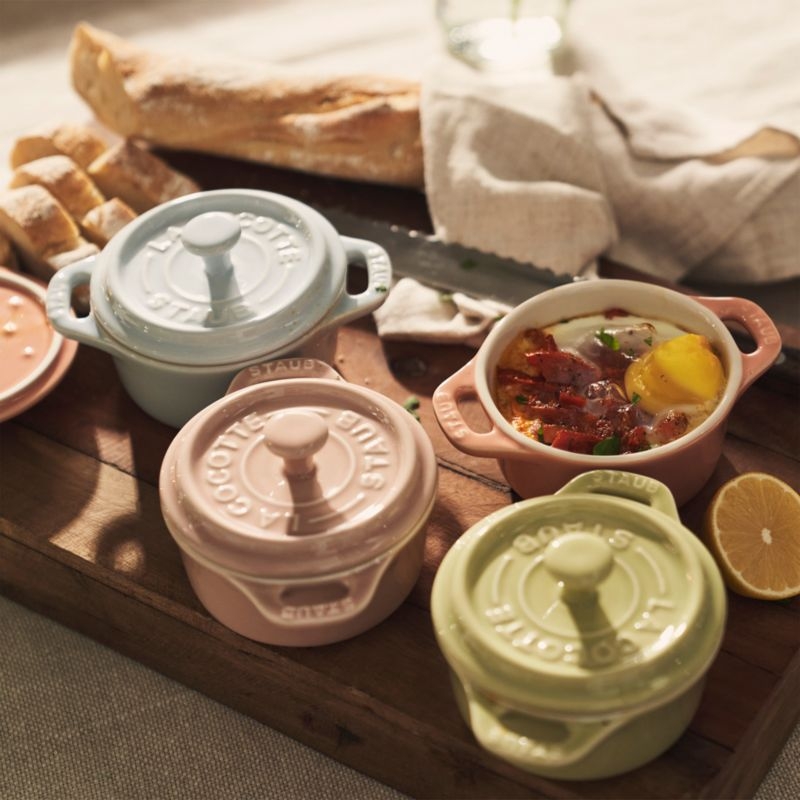 Staub ® Pastels 6-Piece Ceramic Mini Cocottes Set - Image 5