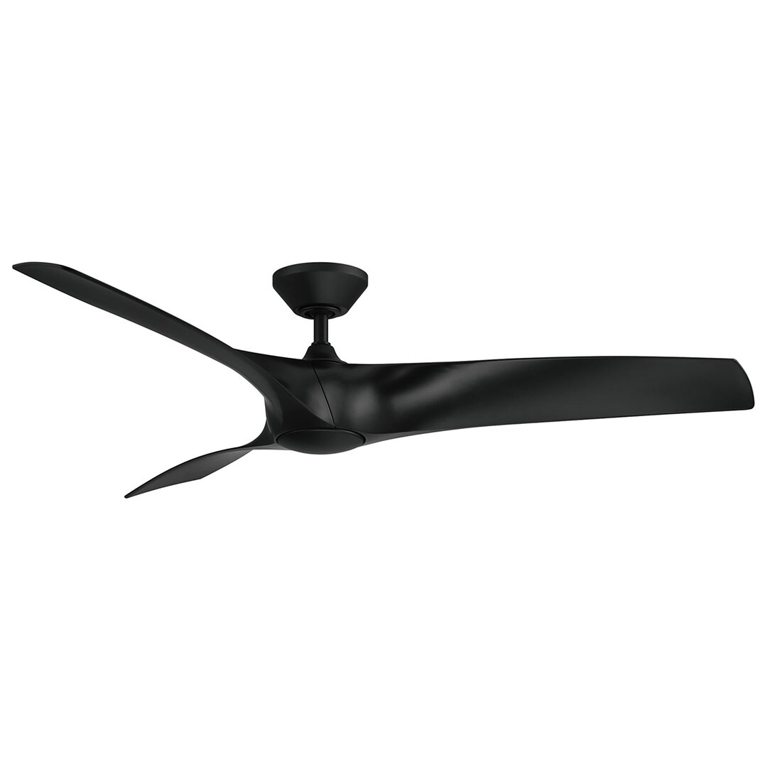 Modern Forms Zephyr 3 - Blade Outdoor/Indoor Smart Ceiling Fan with Light Kit And Remote Control Included - Image 1