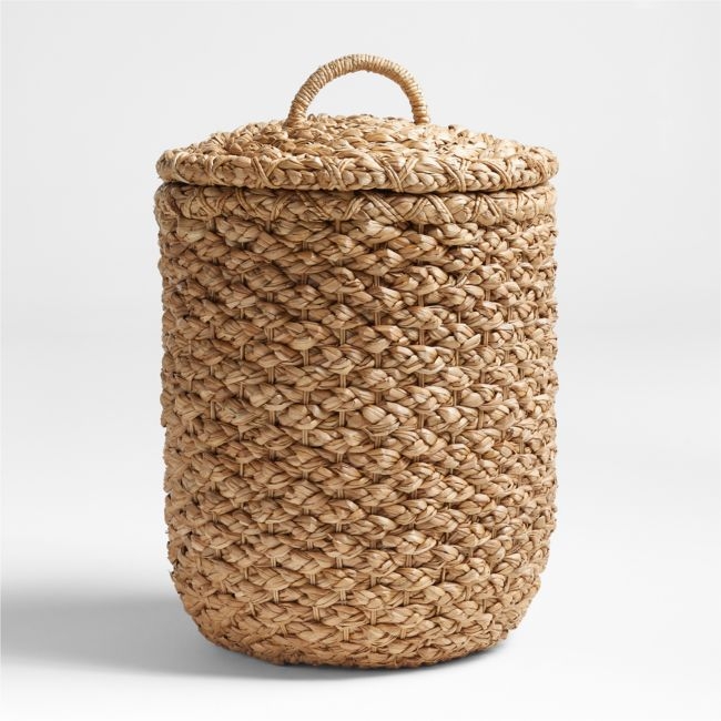 Emlyn Woven Hamper with Lid - Image 0