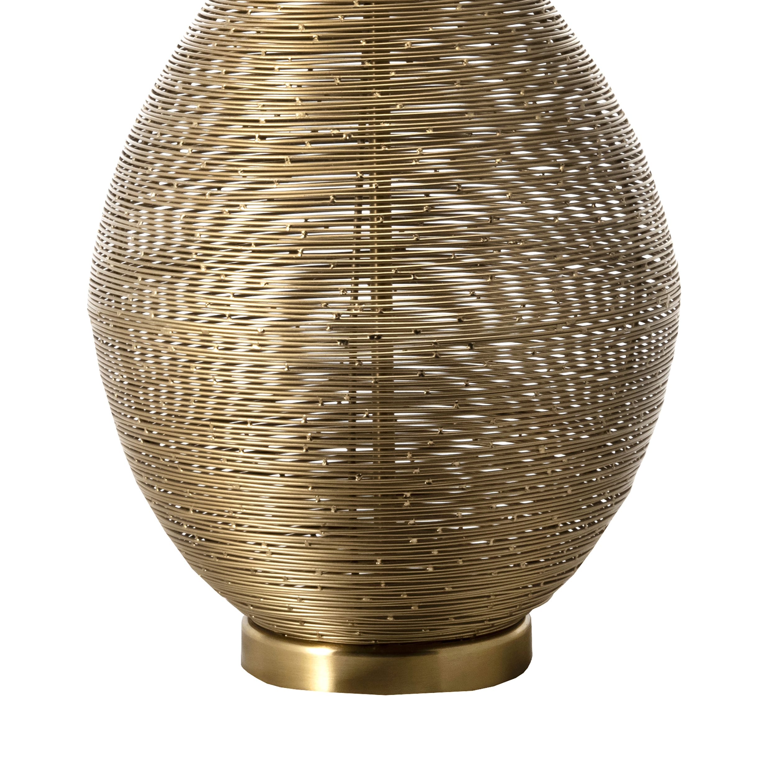 Barlow 26" Iron Wire Framed Table Lamp - Image 3