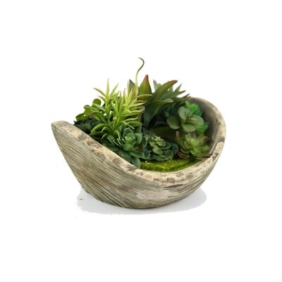 5" Artificial Plant in Planter - Image 0