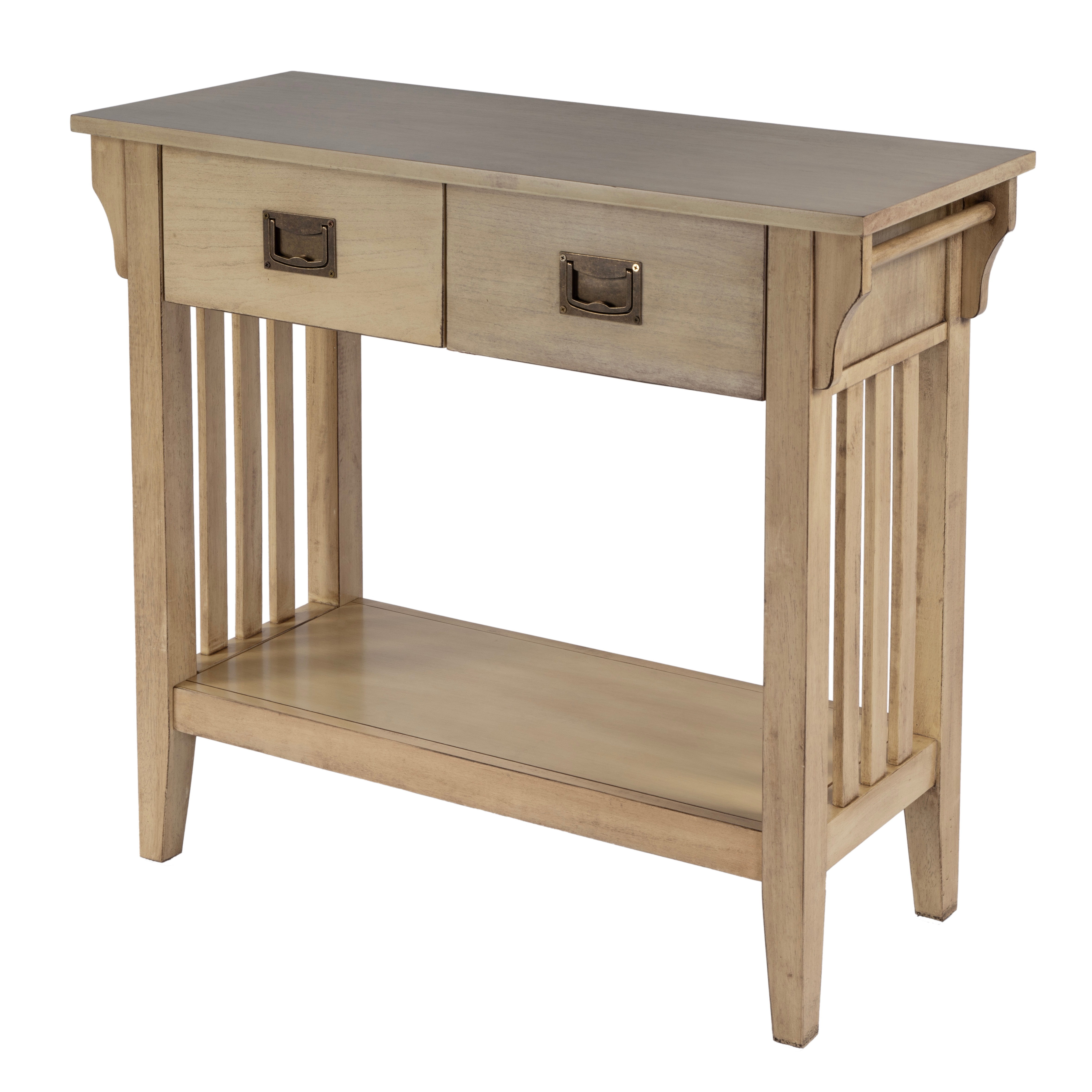 Larina Antique Beige Console Table - Image 0