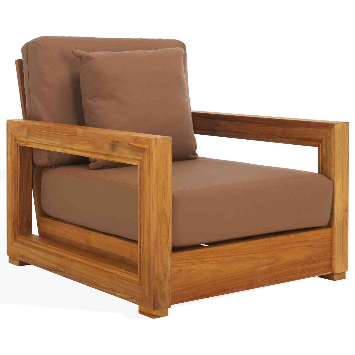 Montford Armchair - Natural/Brown - Image 5