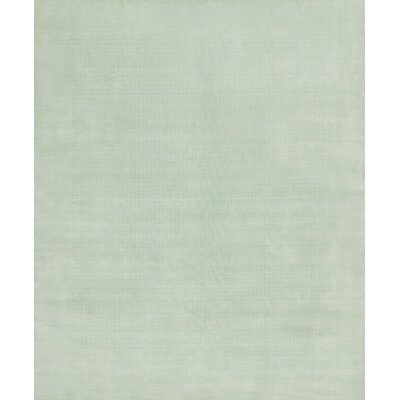 Sincerity Hand-Knotted Wool Green Area Rug - Image 0