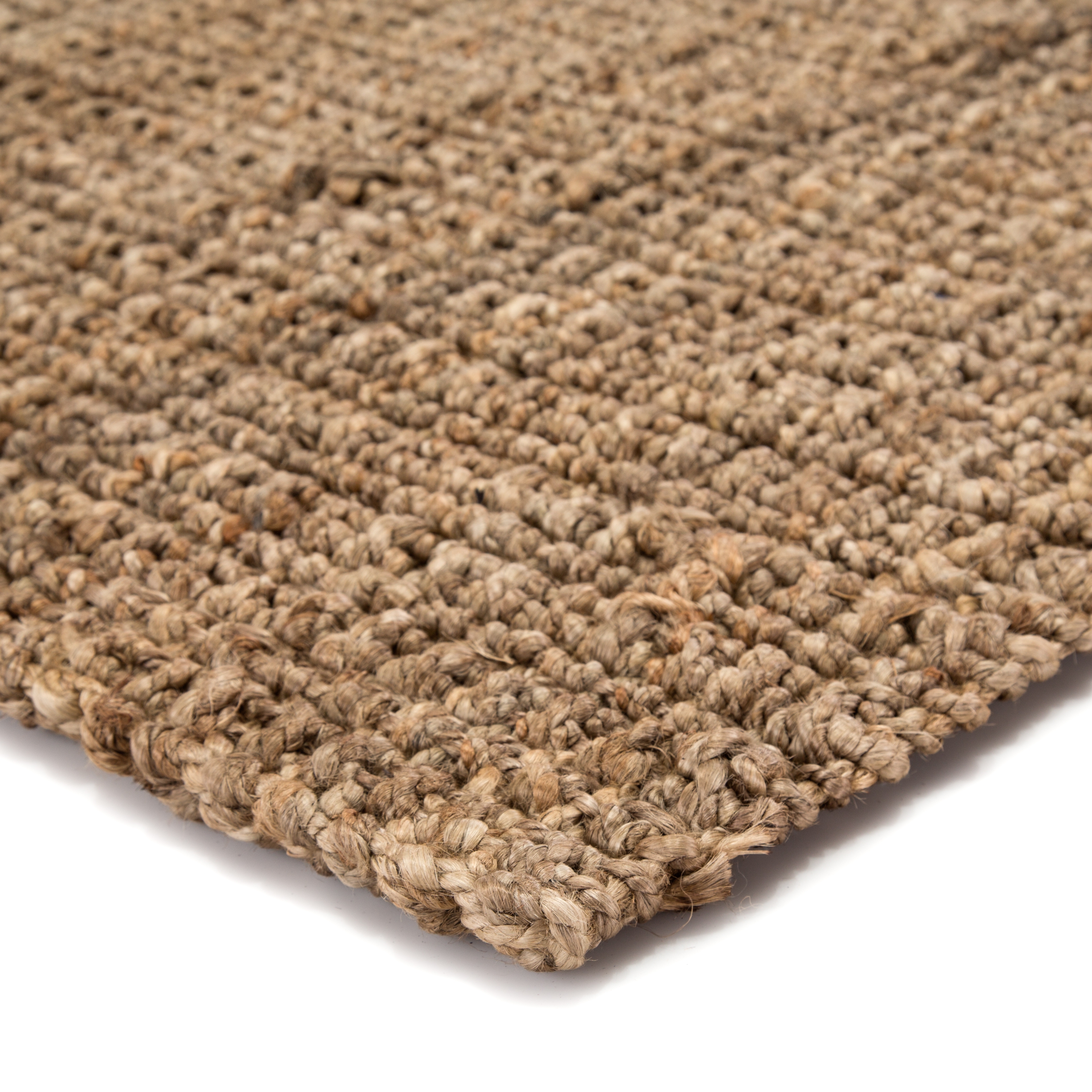 Achelle Natural Solid Taupe Area Rug (12'X15') - Image 1