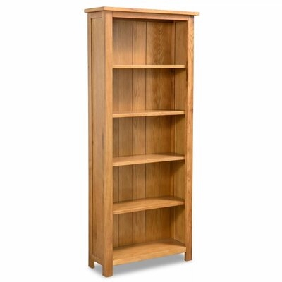 Renteria 55.12" H x 23.62" W Solid Wood Standard Bookcase - Image 0