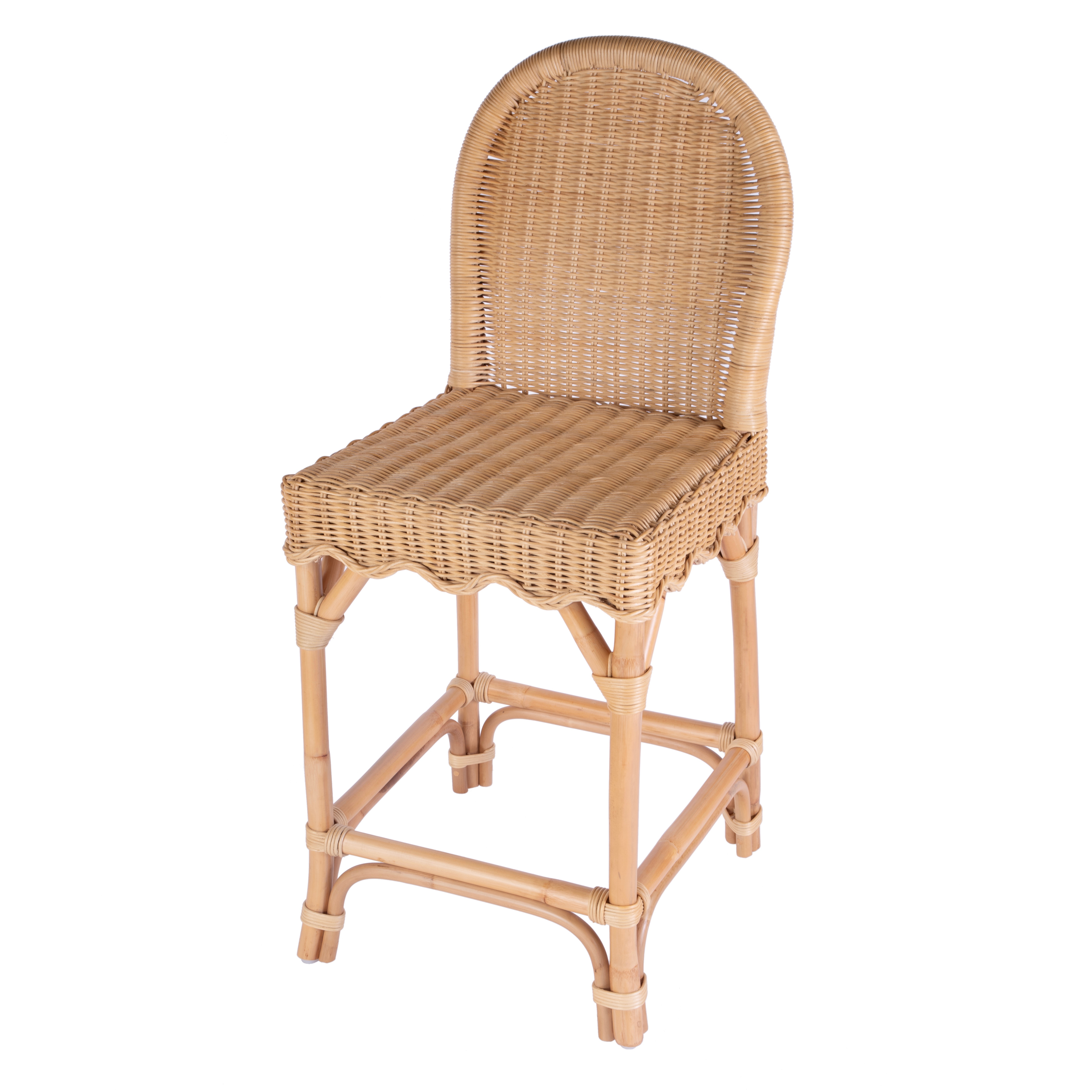 Flora Natural Rattan Counter Stool - Image 0
