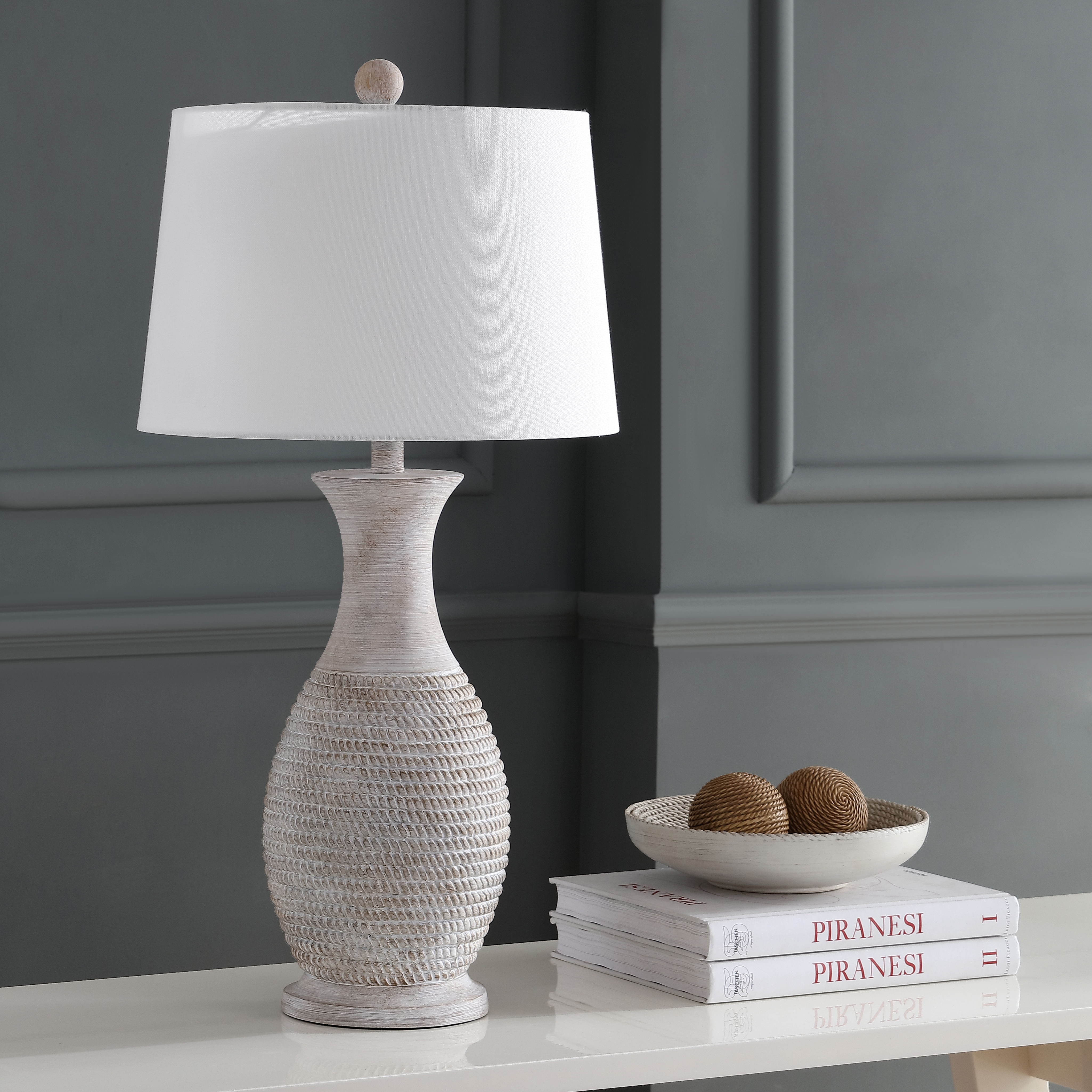 Bentlee Table Lamp - Grey - Safavieh - Image 2
