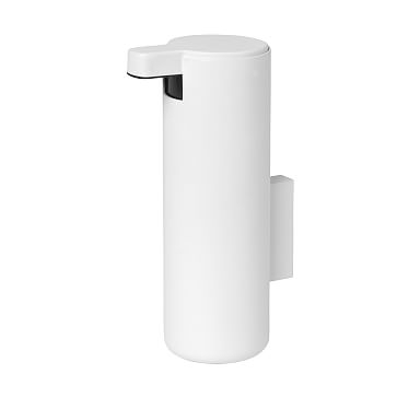 Modo Wall Mounted Soap Dispenser, Titanium Coated, 6 oz., White - Image 0
