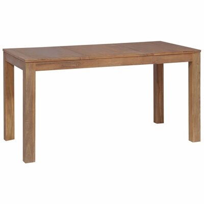 Brian Teak Solid Wood Dining Table - Image 0