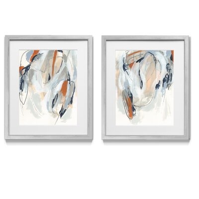 Obfuscation I - 2 Piece Picture Frame Graphic Art Print Set on Paper - Image 0