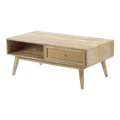 Gahanna Solid Wood Coffee Table with Storage - Image 0