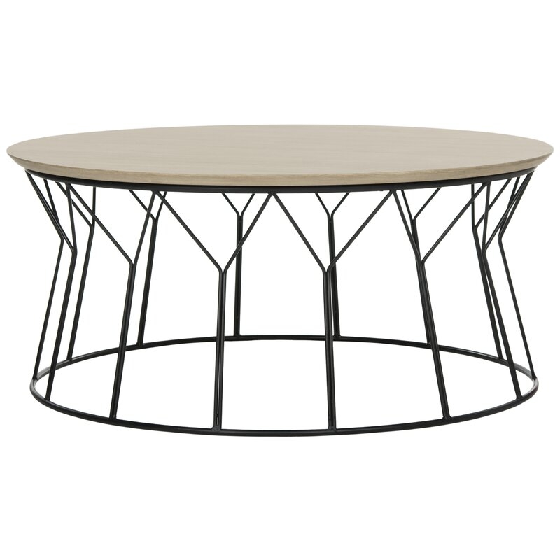 Casey-Leigh Frame Coffee Table, Light Gray - Image 0