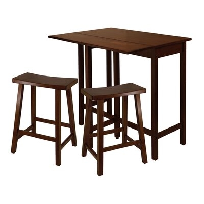 Byersville 3 - Piece Counter Height Solid Wood Dining Set - Image 0