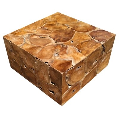 Artlone Solid Wood Block Coffee Table - Image 0